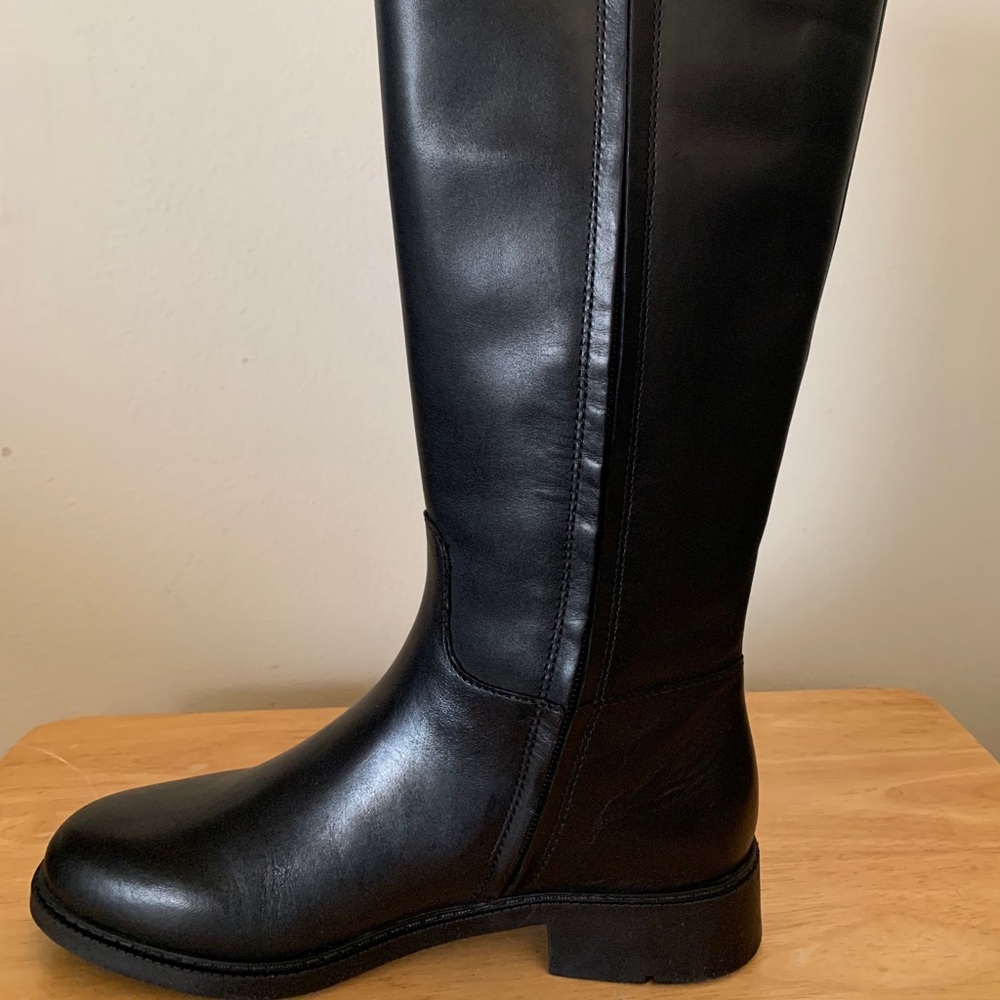 Brand new Coach Leather Boots